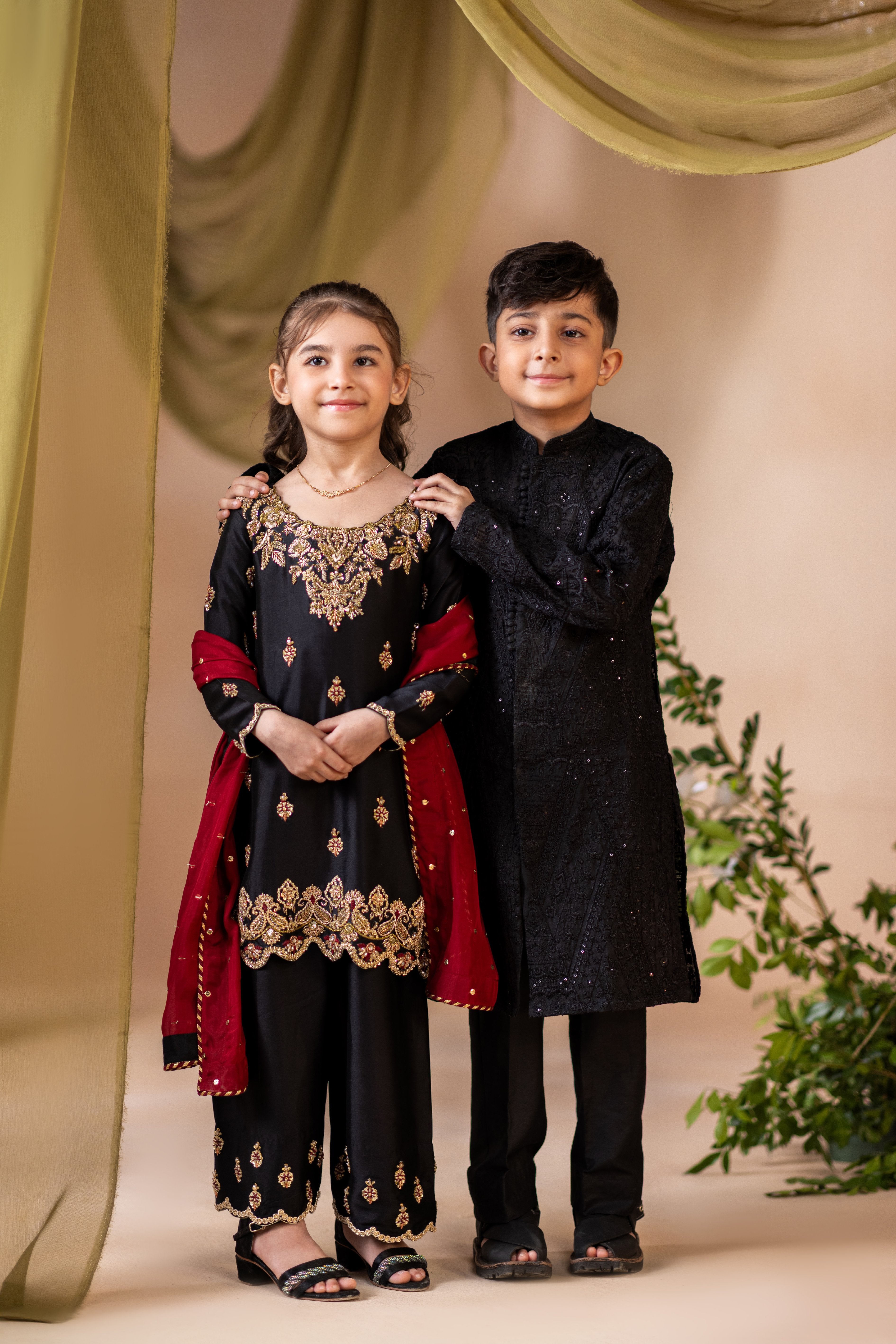 Wali Boys Front Open Kurta