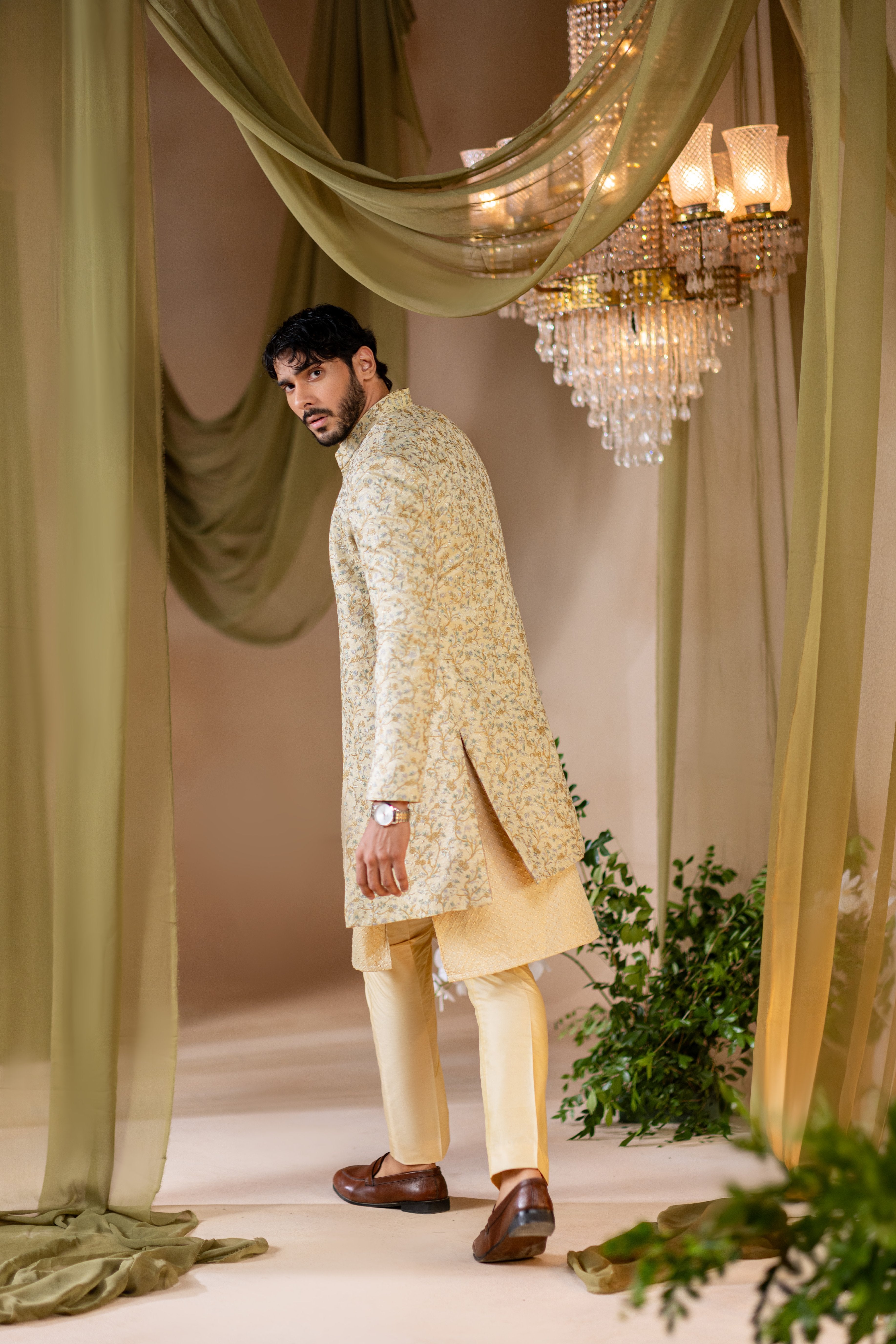 Meer Open Sherwani