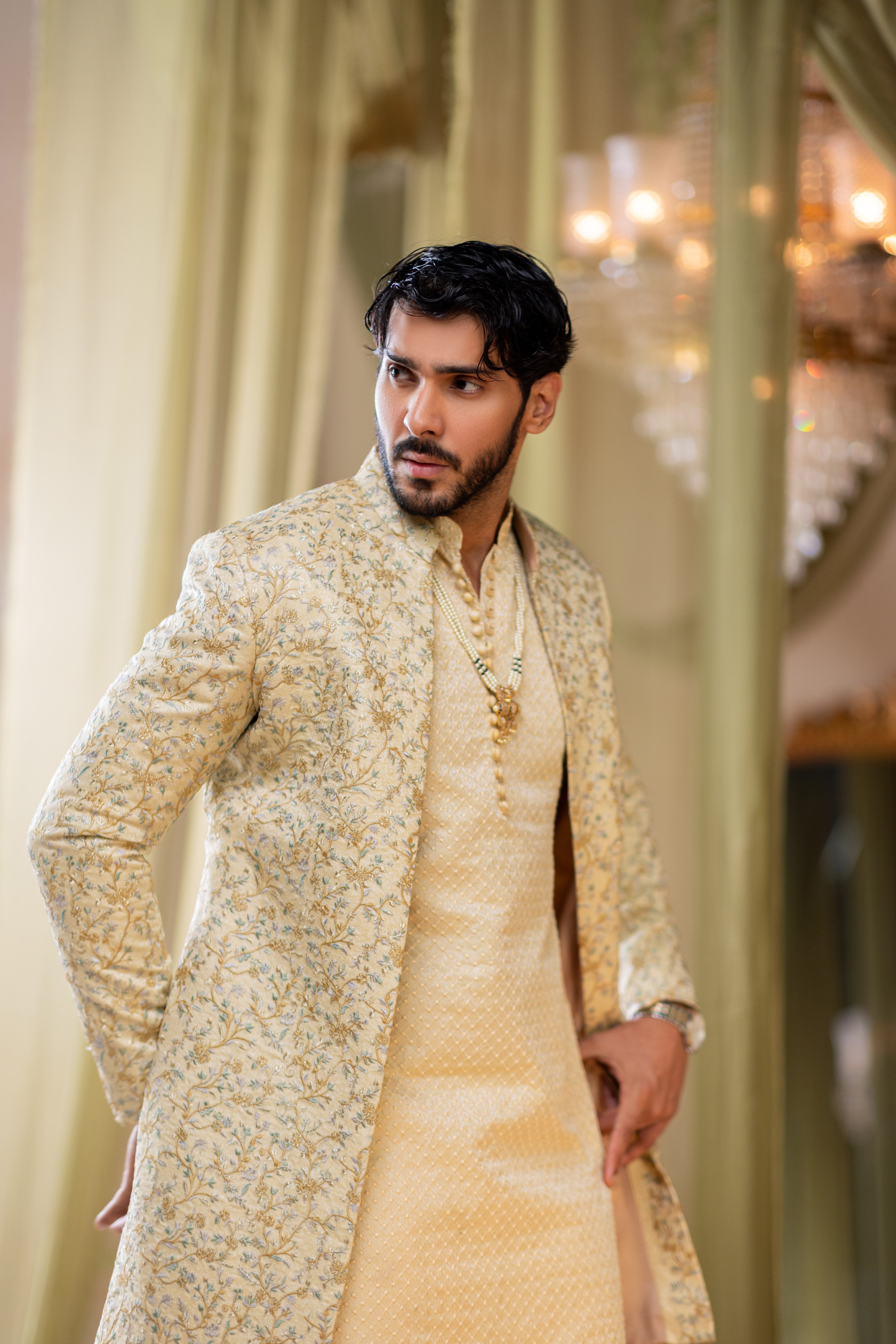 Meer Open Sherwani
