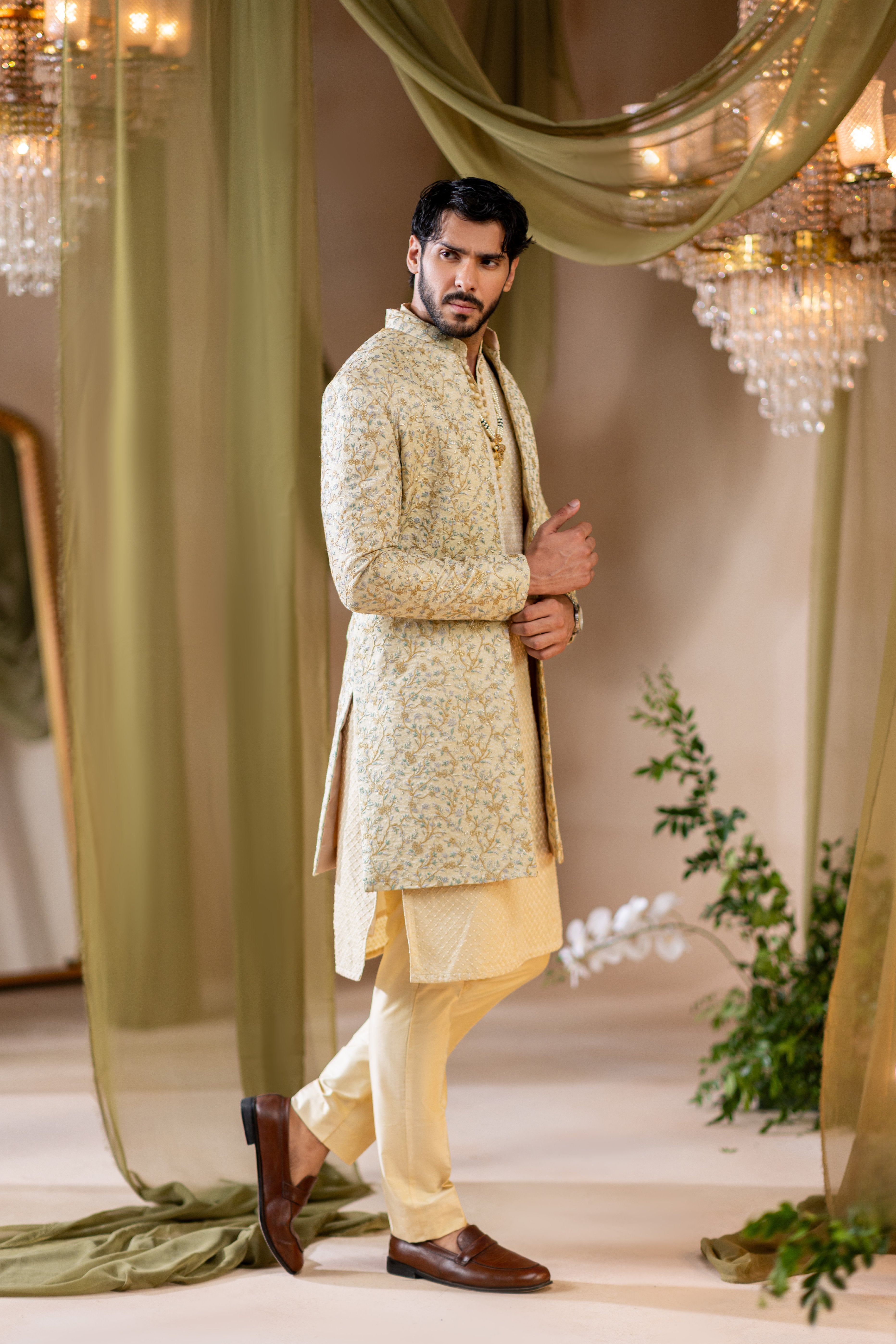 Meer Open Sherwani