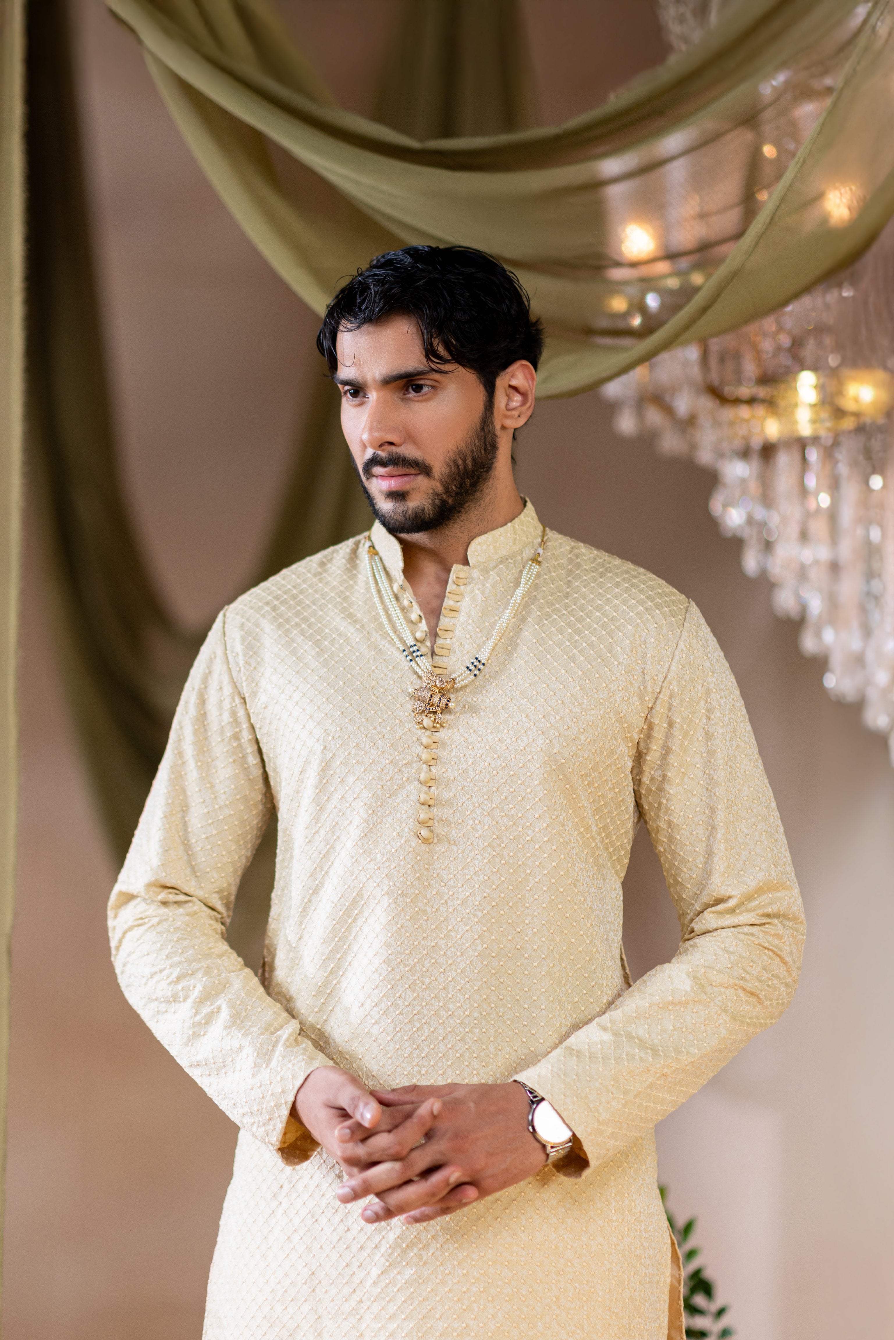Meer Open Sherwani